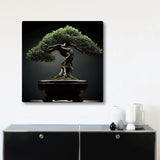 Design-Akustikbild | Unikat-Motive durch künstliche Intelligenz "Bonsai“