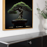 Design-Akustikbild | Unikat-Motive durch künstliche Intelligenz "Bonsai“