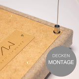 Lodenstoff (100% Schurwolle) für Decke & Wand | SOMARA "Glistening Of Snow"