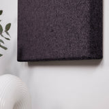 Detailaufnahme 100% Schurwolle in Multicolor – Akustikwerke Lodenstoff-Akustikpanel Textur und Oberfläche