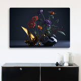 Rahmenloses Design-Akustikbild | Unikat-Motive durch künstliche Intelligenz "Harmony“