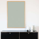 Akustikbild einfarbig Mintgrün | Silea "Inner Peace"