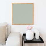 Akustikbild einfarbig Mintgrün | Silea "Inner Peace"