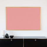 Akustikbild einfarbig Lachs | Silea "Precious Jewel"