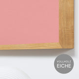 Akustikbild einfarbig Lachs | Silea "Precious Jewel"