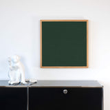 Akustikbild einfarbig Dunkelgrün | Silea "Spirit of the Forest"