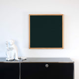 Akustikbild einfarbig Schwarzblau | SILEA "Almost Midnight"