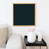 Akustikbild einfarbig Schwarzblau | SILEA "Almost Midnight"