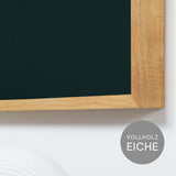 Akustikbild einfarbig Schwarzblau | SILEA "Almost Midnight"