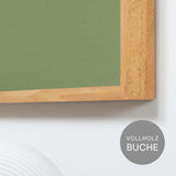 Akustikbild einfarbig Hellgrün | SILEA "In Full Bloom"