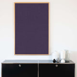 Akustikbild einfarbig Lila | Silea "Luscious Landscape"