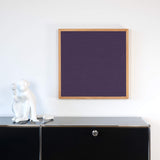 Akustikbild einfarbig Lila | Silea "Luscious Landscape"