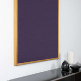 Akustikbild einfarbig Lila | Silea "Luscious Landscape"