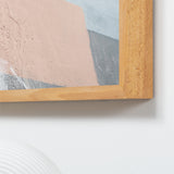 Nahansicht des Rahmens Buche Geölt mit Akustikbild "Lullaby"