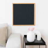 Akustikbild einfarbig Anthrazit | Silea "Sheer Opacity"