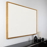 Akustikbild einfarbig Weiß | Silea "Clean Conscience"