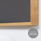 Akustikbild einfarbig Dunkelgrau | Silea "Road Leading Home"