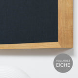 Akustikbild einfarbig Anthrazit | Silea "Sheer Opacity"