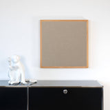 Akustikbild einfarbig Braun | SILEA "Scent Of Coffee"