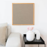 Akustikbild einfarbig Braun | SILEA "Scent Of Coffee"