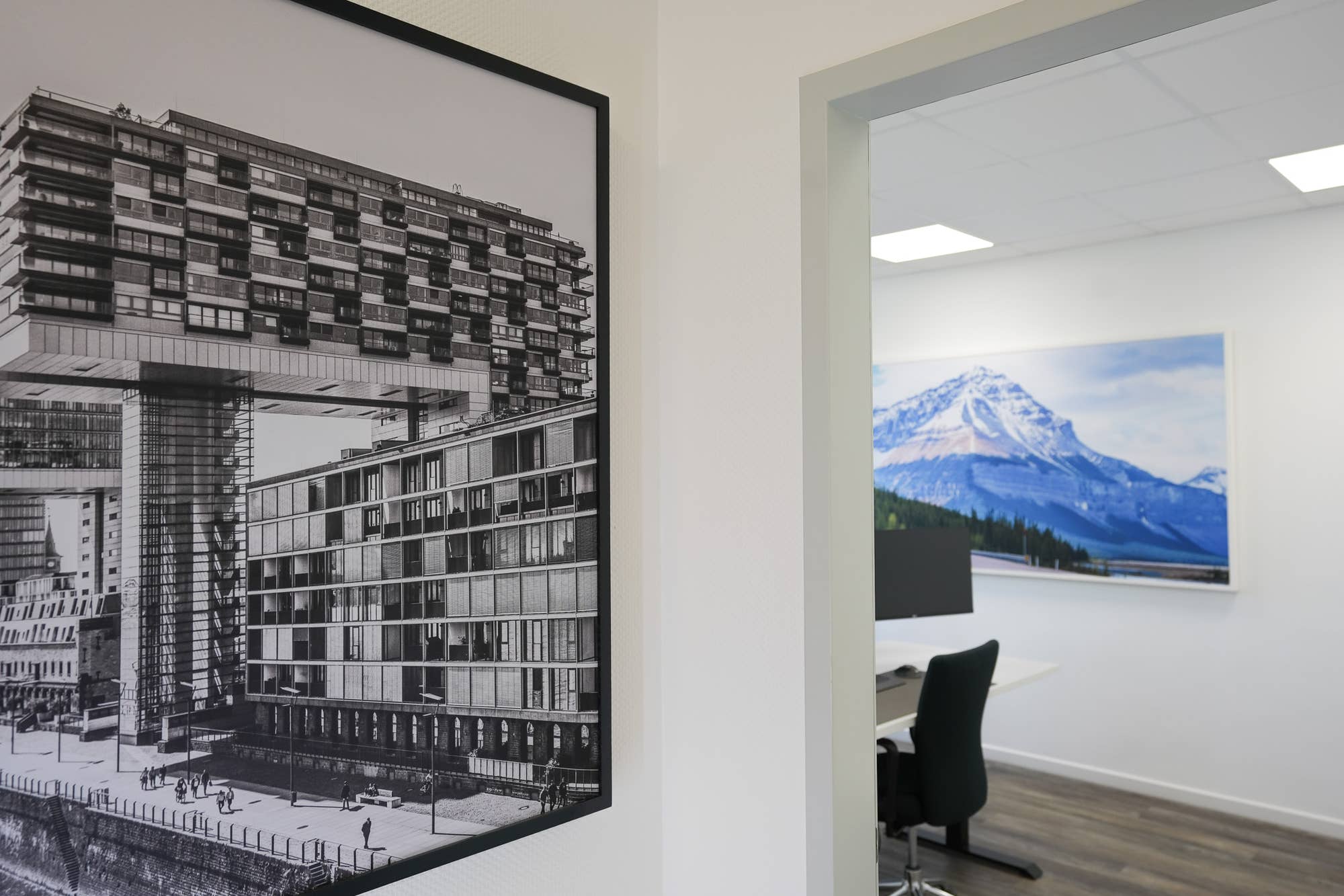 Akustikwerke Akustikbild zur Verbesserung der Raumakustik – dekorativer Schallabsorber für Wohnraum und Büro