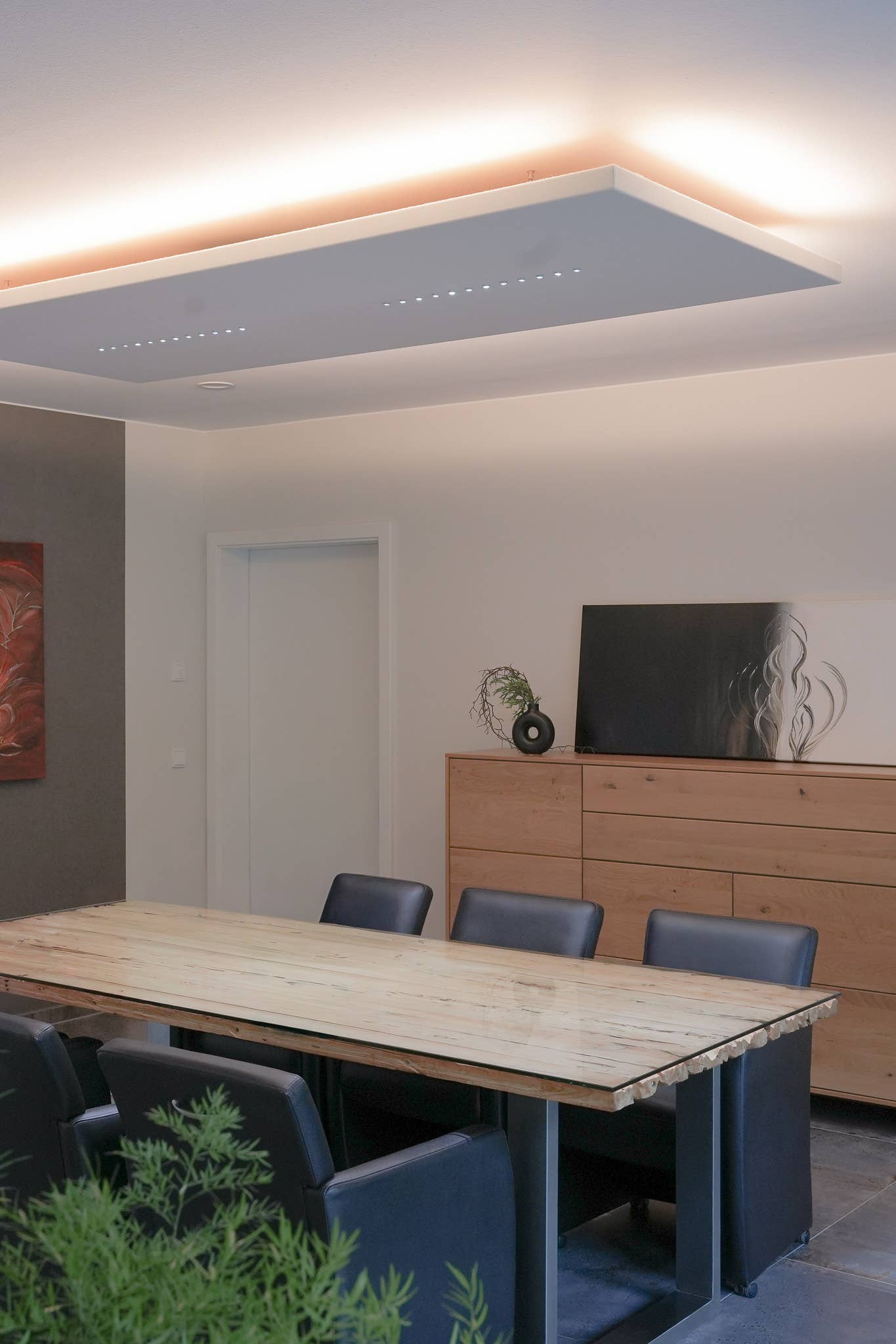 Akustikwerke Akustikbild zur Verbesserung der Raumakustik – dekorativer Schallabsorber für Wohnraum und Büro