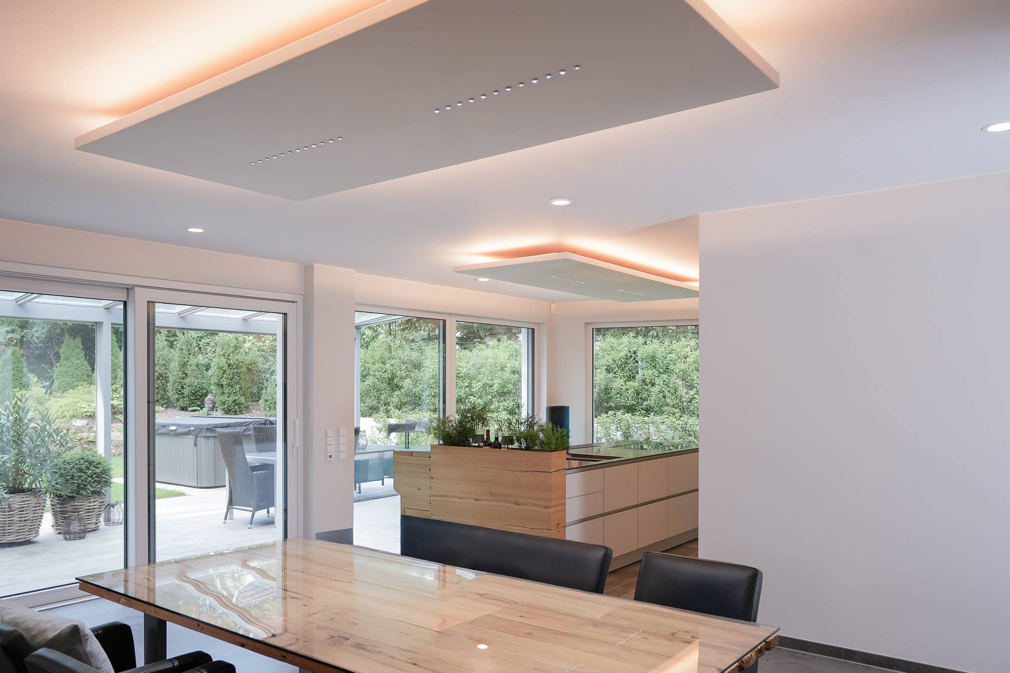 Deckensegel in Wohnung