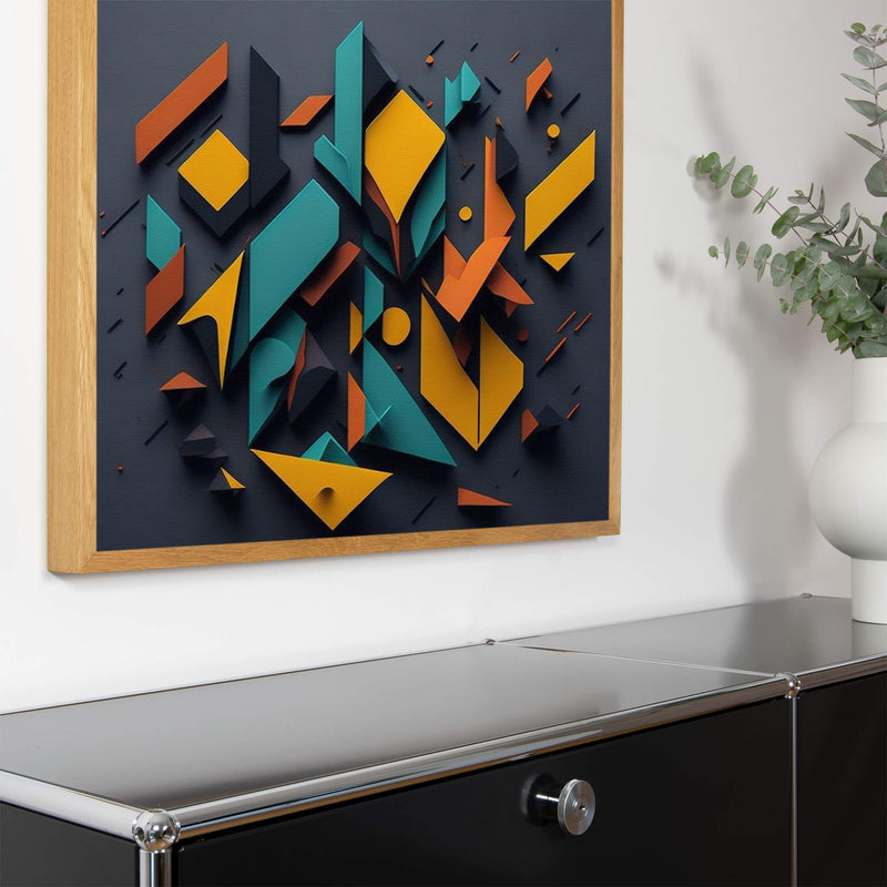 Design-Akustikbild | Unikat-Motive durch künstliche Intelligenz "Abstract“
