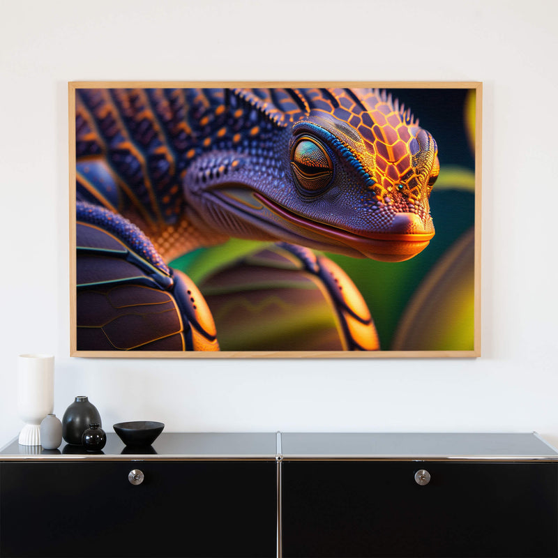 Design-Akustikbild | Unikat-Motive durch künstliche Intelligenz "Ancestor“