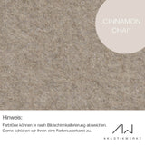Lodenstoff (100% Schurwolle) für Decke & Wand | SOMARA "Cinnamon Chai"