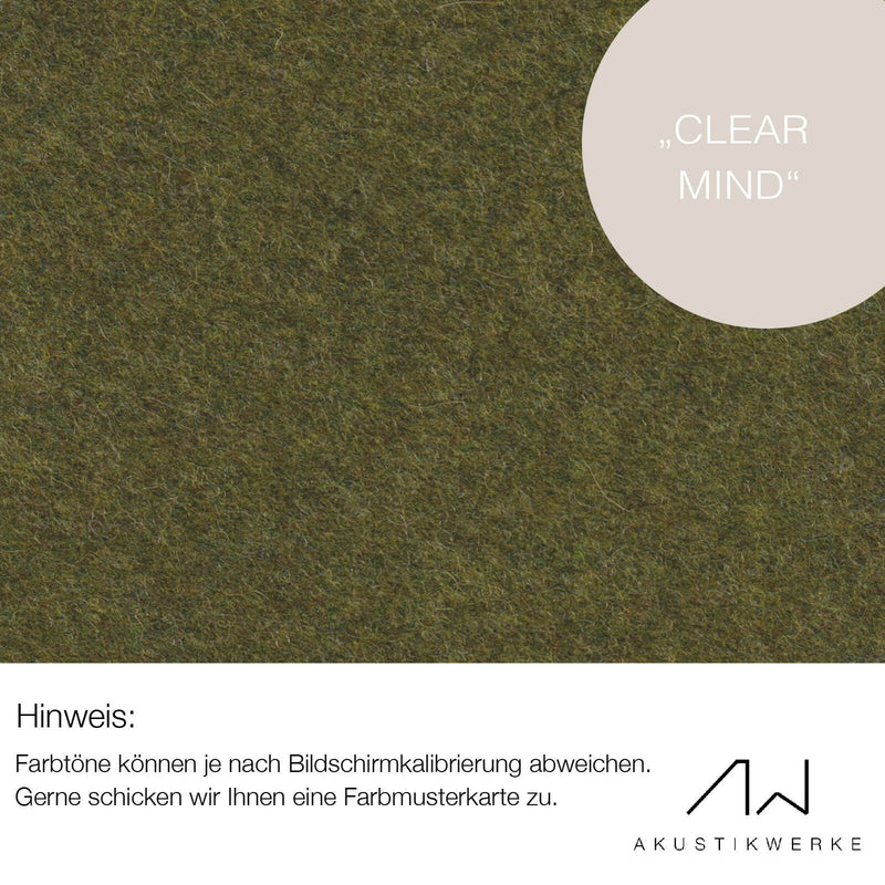 Lodenstoff (100% Schurwolle) für Decke & Wand | SOMARA "Clear Mind"