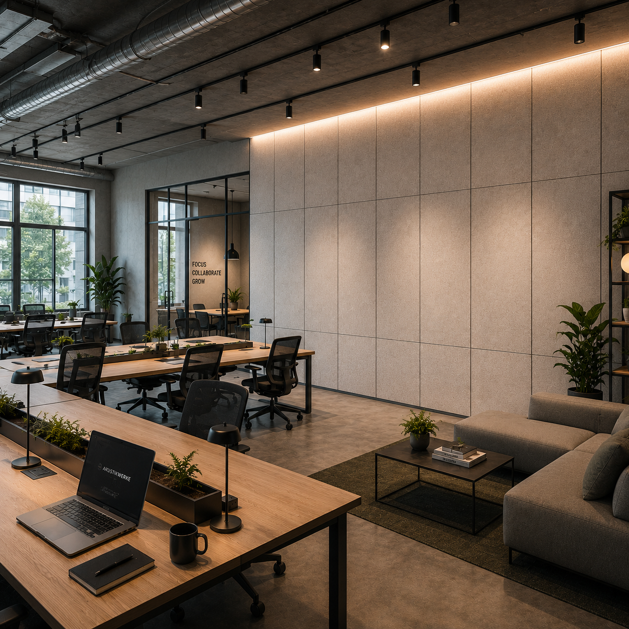 CoWorkingSpace_Wandverkleidung