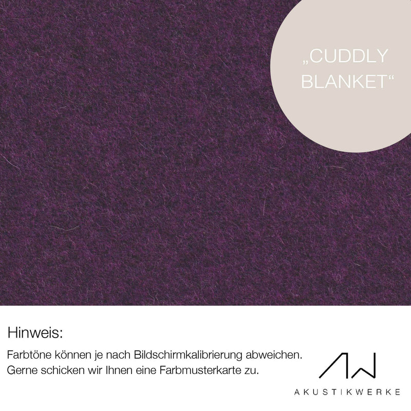 Lodenstoff (100% Schurwolle) für Decke & Wand | SOMARA "Cuddly Blanket"