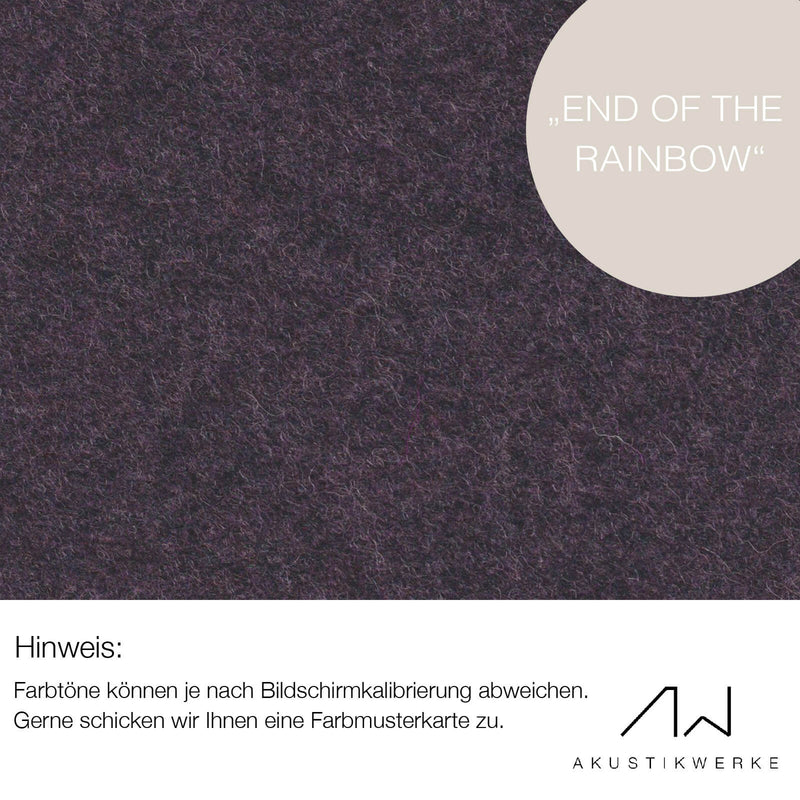 Lodenstoff (100% Schurwolle) für Decke & Wand | SOMARA "End Of The Rainbow"