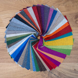 Akustiksäule 100% Schurwolle (Rückerstattung der „Kaution“) - Vollholzabdeckung Buche geölt - 36x36x115cm
