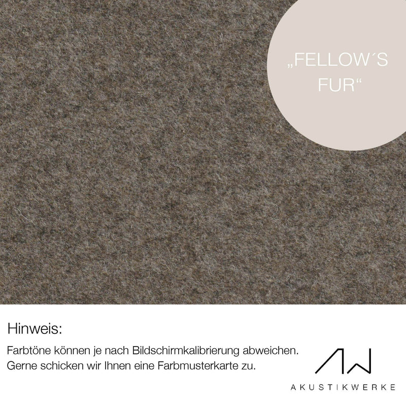 Lodenstoff (100% Schurwolle) für Decke & Wand | SOMARA "Fellow´s Fur"