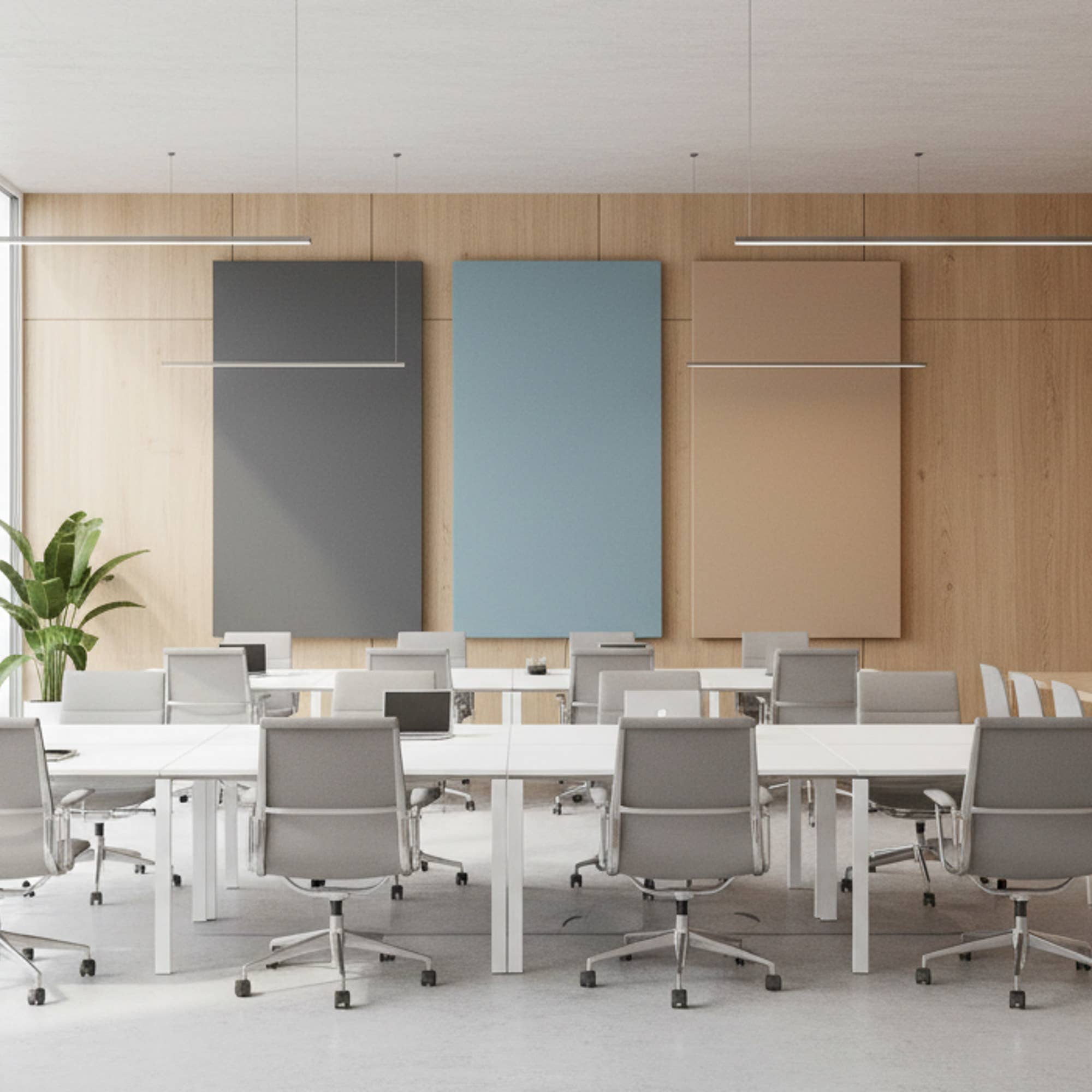 Akustikwerke Akustikpaneel zur Verbesserung der Raumakustik – dekorativer Schallabsorber für Wohnraum und Büro