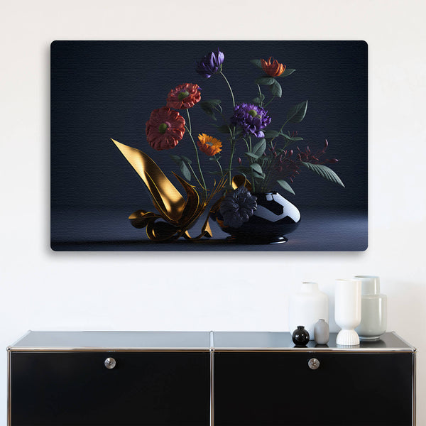 Rahmenloses Design-Akustikbild | Unikat-Motive durch künstliche Intelligenz "Harmony“