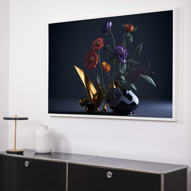 Design-Akustikbild | Unikat-Motive durch künstliche Intelligenz "Harmony“