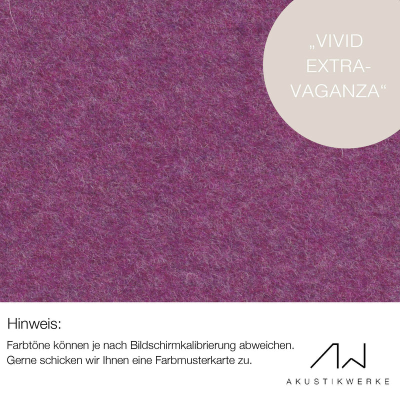 Lodenstoff (100% Schurwolle) für Decke & Wand | SOMARA "Vivid Extravaganza"