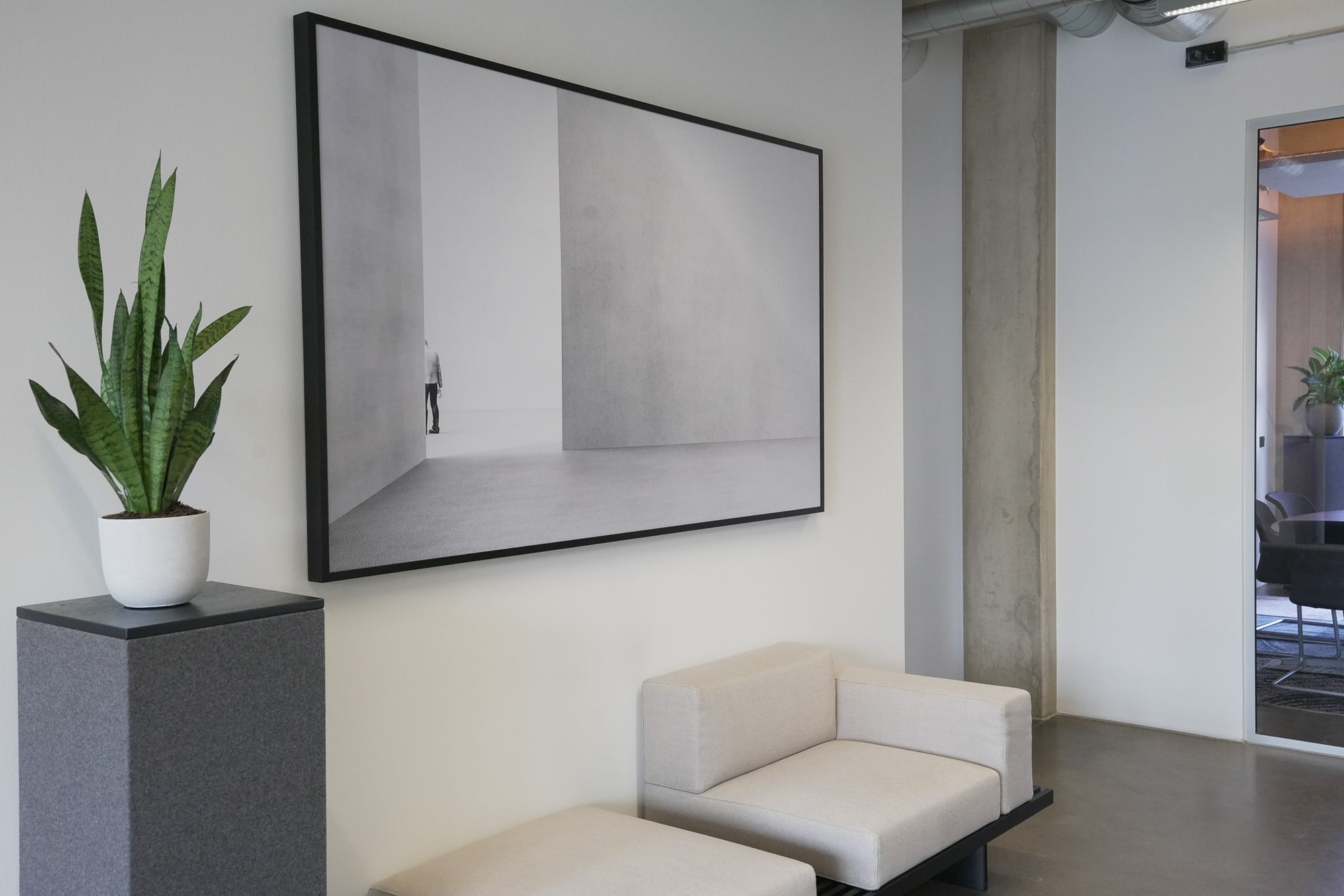 Büro mit Akustikbild