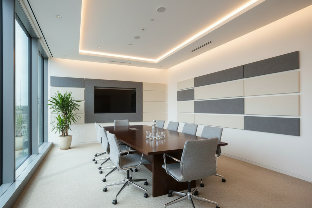 genau das Bild mit einer Pflanze und Gläser und Karaffe Wasser auf dem Tisch