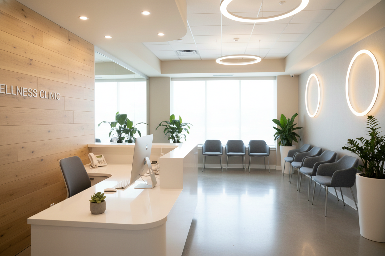 und jetzt den Empfangsbereich von dem Bild was du davor generiert hast - einer Praxis