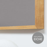 Akustikbild grauer Leinenstoff | Silea "Soothing Sound"