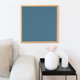 Akustikbild einfarbig Hellblau | Silea "flash of aspiration"