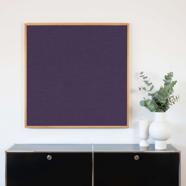 Akustikbild einfarbig Lila | Silea "Luscious Landscape"
