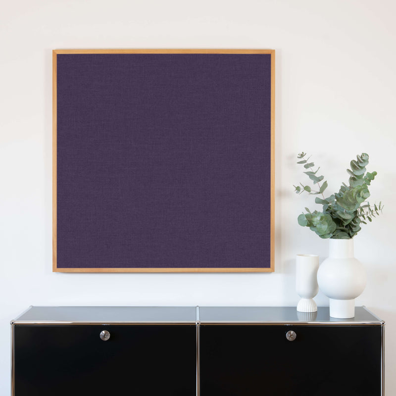 Akustikbild einfarbig Lila | Silea "Luscious Landscape"