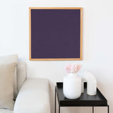 Akustikbild einfarbig Lila | Silea "Luscious Landscape"