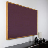 Akustikbild einfarbig Bordeaux | Silea "elusive cologne"