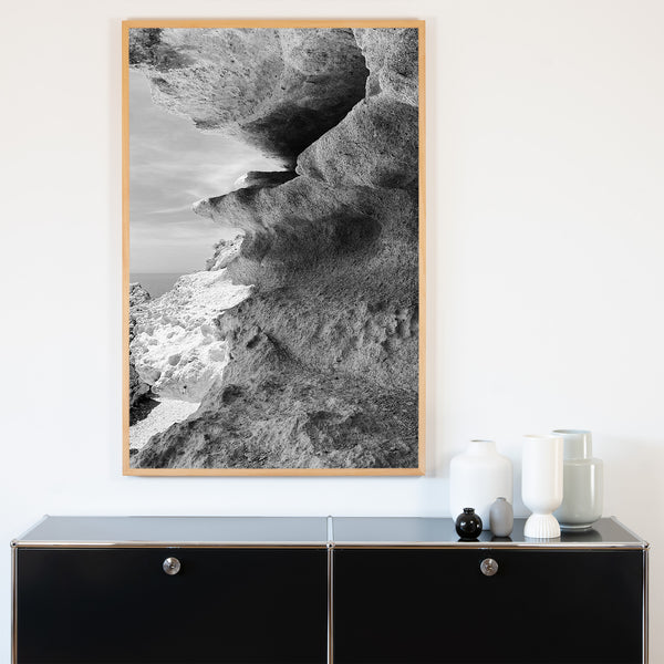 Akustikbild Schwarz Weiss